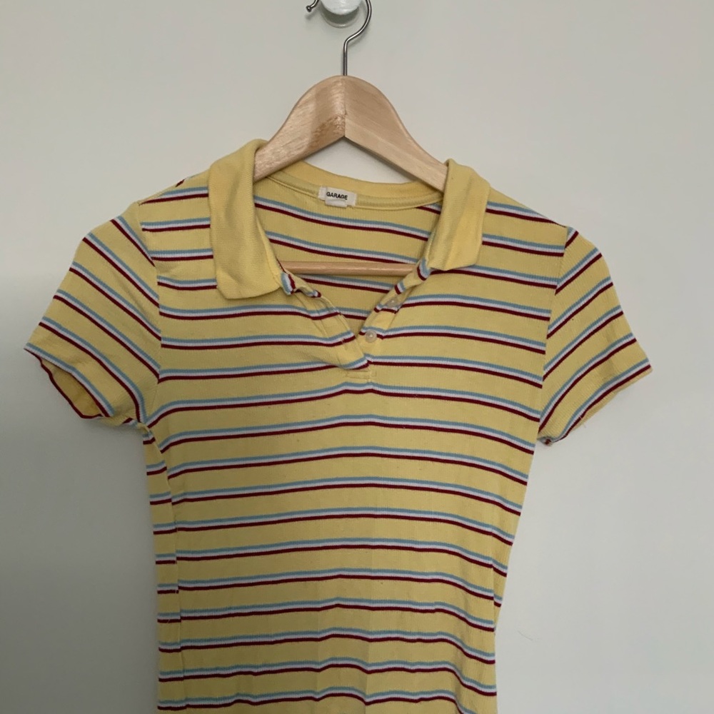 Lined t-shirt